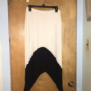 Black and White Express skirt